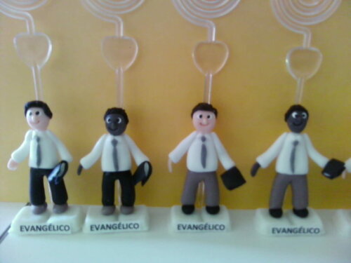 Porta recados mini evangélicos