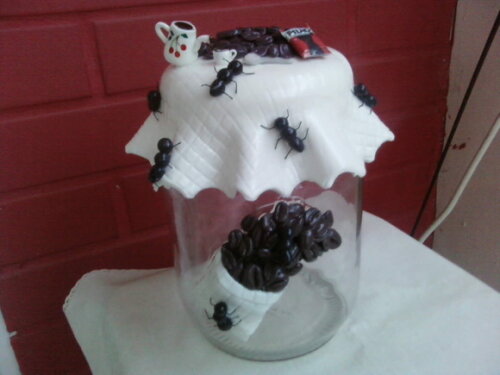Pote decorado Café 1k