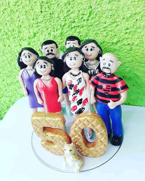 Topo bolo família
