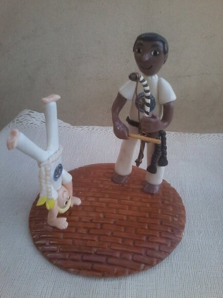 Topo de bolo capoeira
