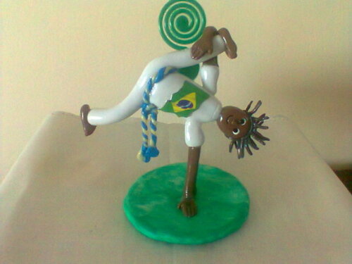 Topo de bolo capoeira