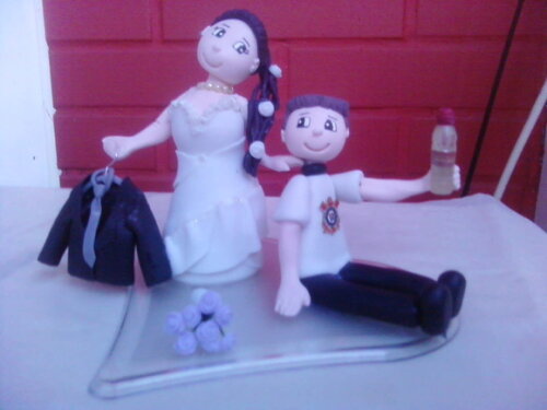 Topo de bolo casamento