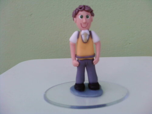 Topo de bolo e enfeite de mesa Carrossel