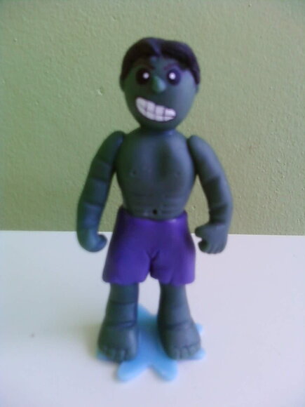 Topo de bolo hulk - Os vingadores