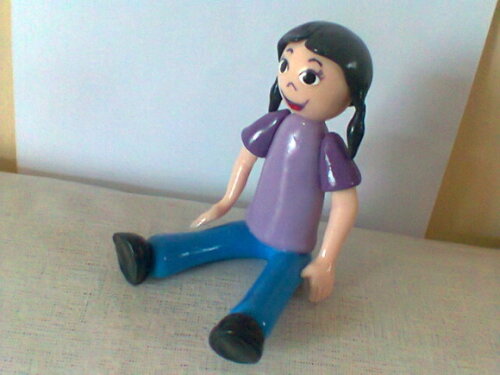 Topo de bolo peixonauta 3 personagens