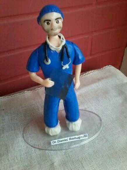 Topo de bolo personalizado