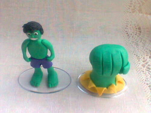 Topo de bolo vingadores-5 unidades