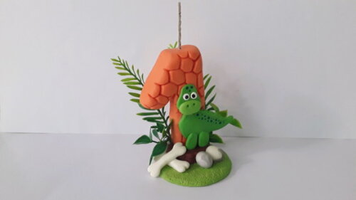 Topo vela dinossauro