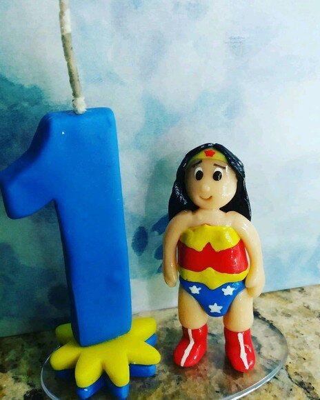 Topo vela mulher maravilha