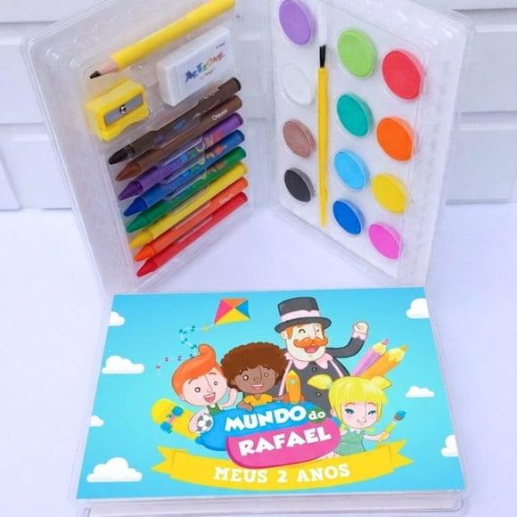 15 Lembrancinha Mundo Bita - Estojo Personalizado Mundo Bita