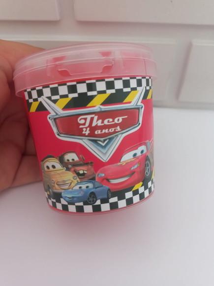 20 Lembrancinha Personalizada Carro Mcqueen