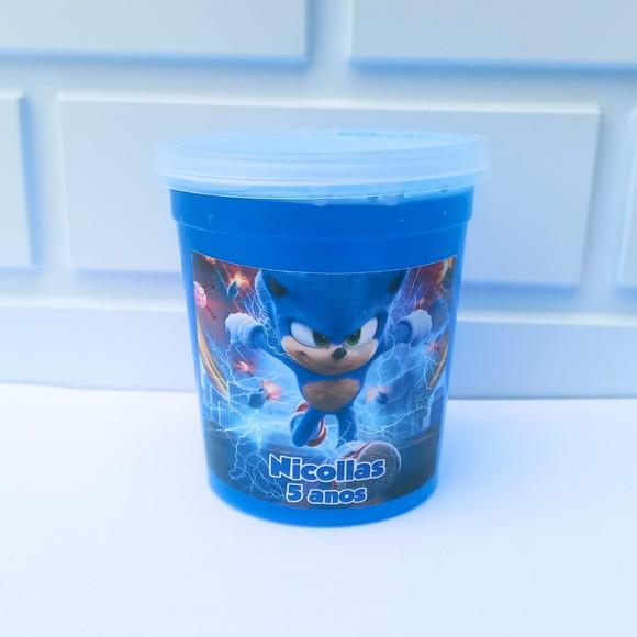 20 Lembrancinha Sonic - Slime