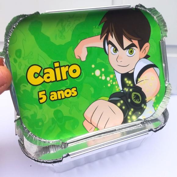 20 Marmitinha Personalizada Ben 10