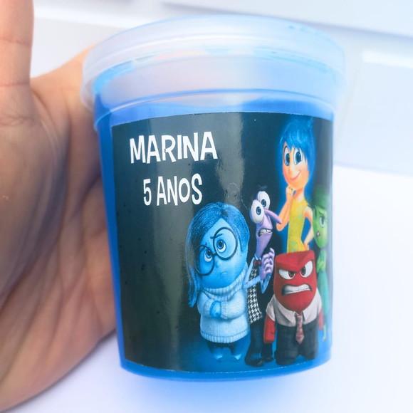 20 Slime Personalizada Divertida Mente