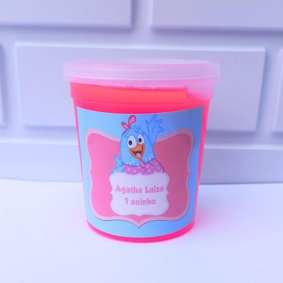 20 Slime Personalizada Galinha Pitadinha