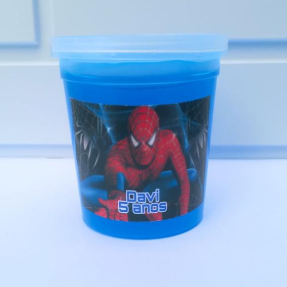 20 Slime Personalizada Homem Aranha