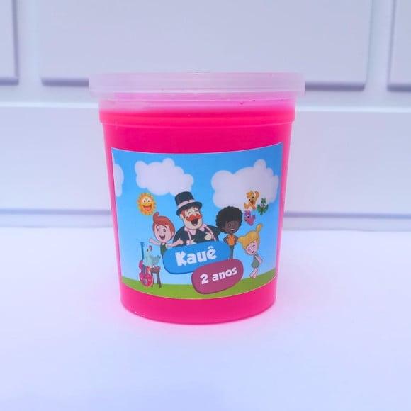 20 Slime Personalizada Mundo Bita