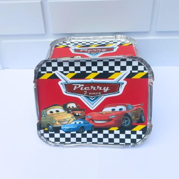 25 Marmitinha Personalizada Carro Mcqueen
