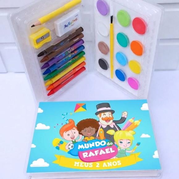 30 Lembrancinha Mundo Bita - Estojo Personalizado Mundo Bita