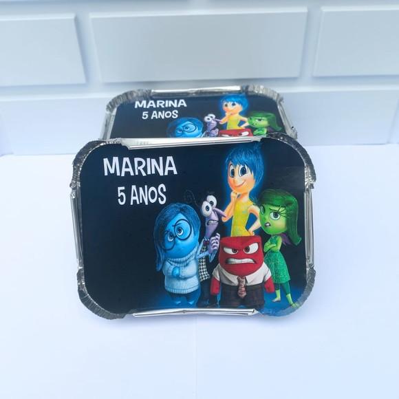 30 Marmitinha Personalizada Divertida Mente