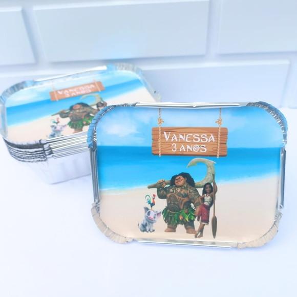 30 Marmitinha Personalizada Moana