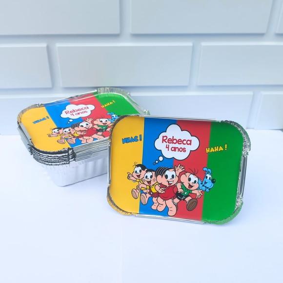 30 Marmitinha Personalizada Turma da Mônica