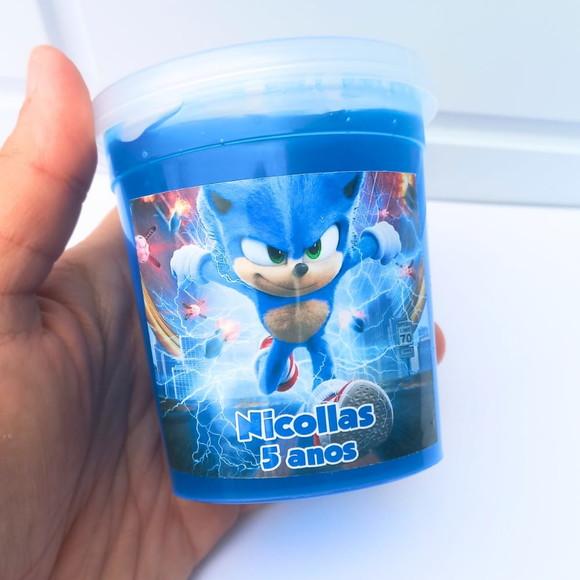30 Slime Personalizada Sonic