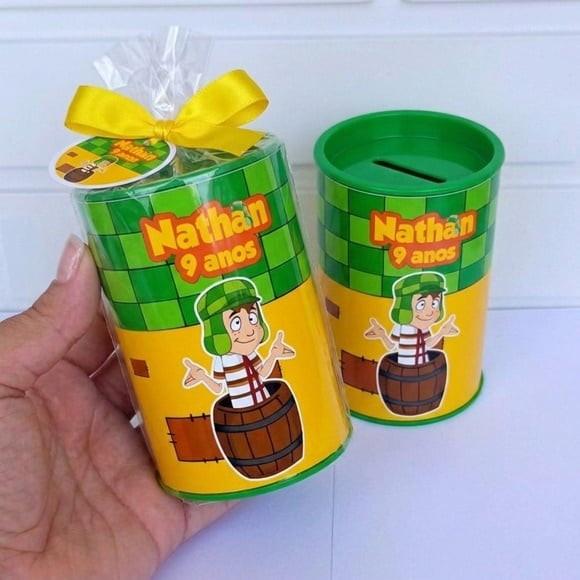 35 Cofrinho Personalizado Chaves - (já Vai Embalado)