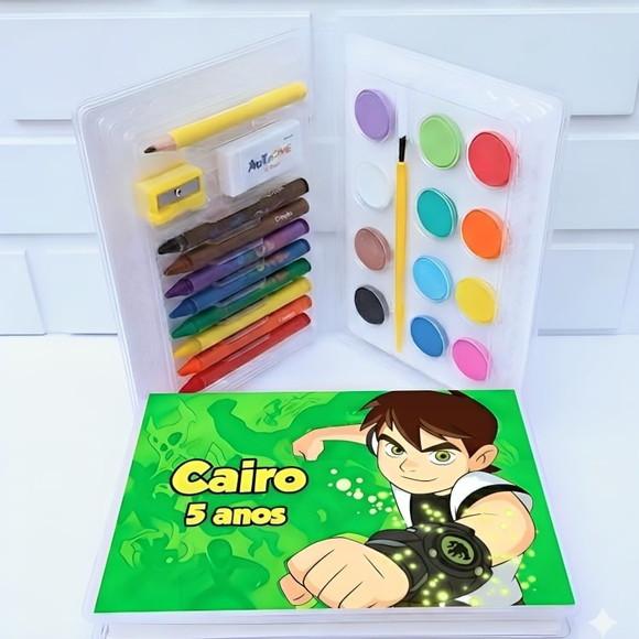 40 Lembrancinha Ben 10 - Estojo Personalizado Ben 10
