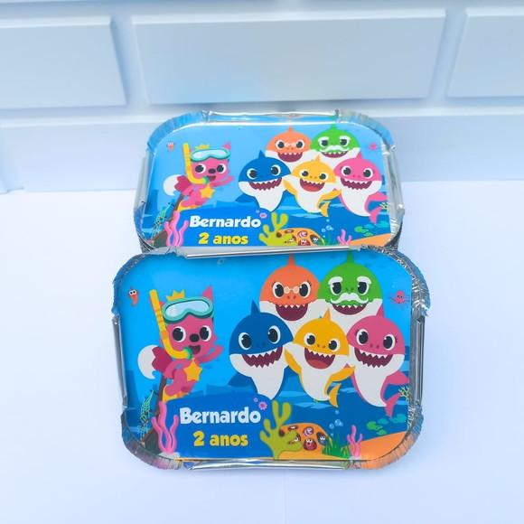 40 Marmitinha Personalizada Baby Shark