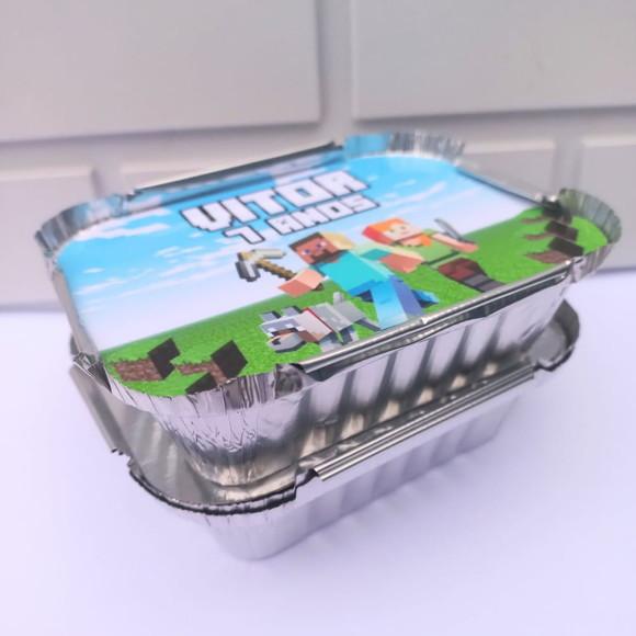 40 Marmitinha Personalizada Minecraft