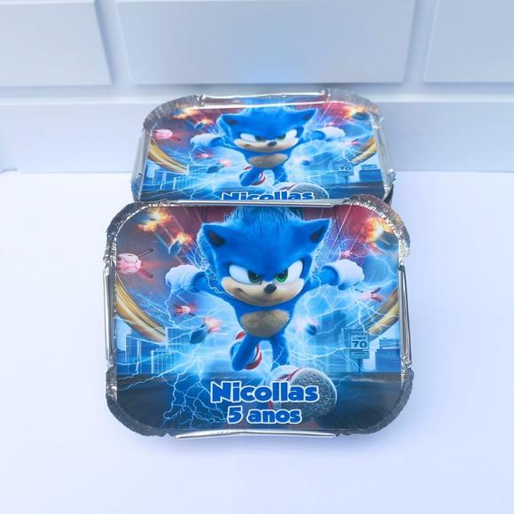 50 Marmitinha Personalizada Sonic