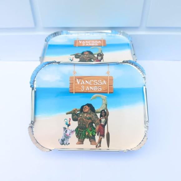 60 Marmitinha Personalizada Moana