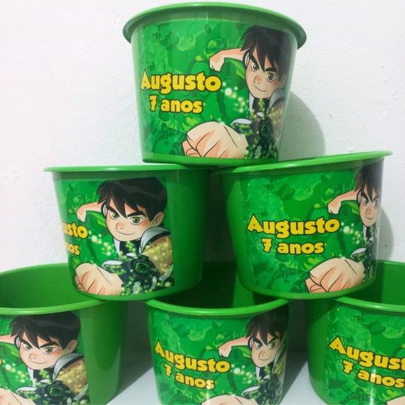 Baldinho de Pipoca do Ben 10
