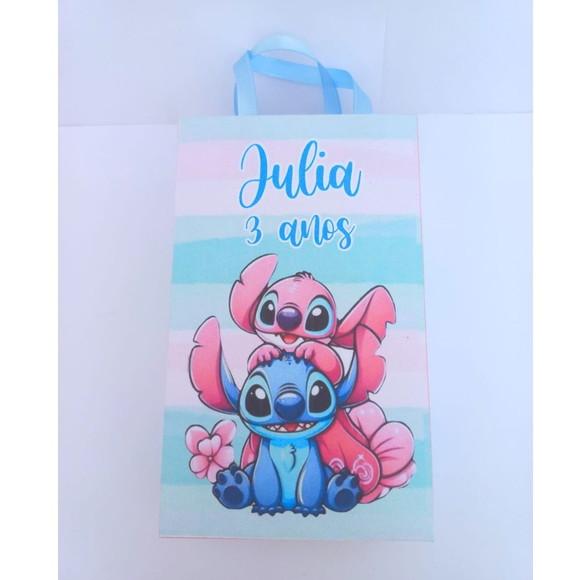Kit 20 Uni Sacolinha para Lembrancinha Stitch