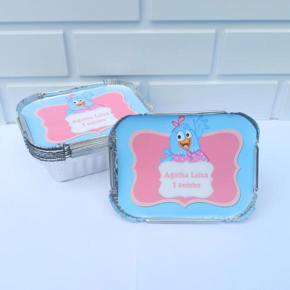 Marmitinha Personalizada Galinha Pintadinha