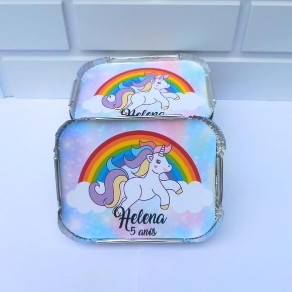 Marmitinha Personalizada Unicórnio