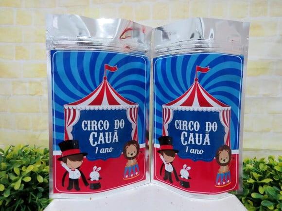 Saquinho Personalizado Circo