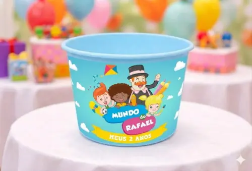 15 Lembrancinha Mundo Bita Personalizado - 1,5l