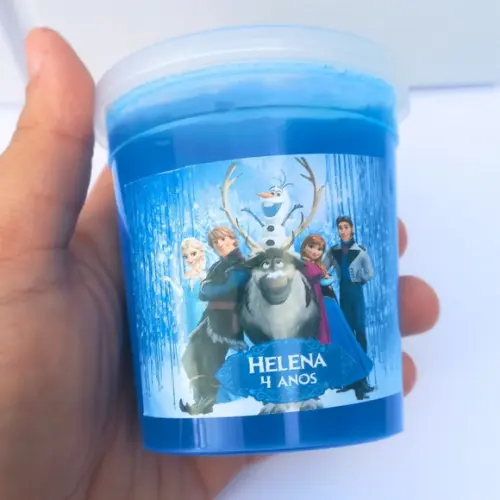 20 Lembrancinha Frozen - Slime