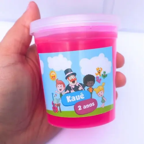 20 Lembrancinha Mundo Bita - Slime
