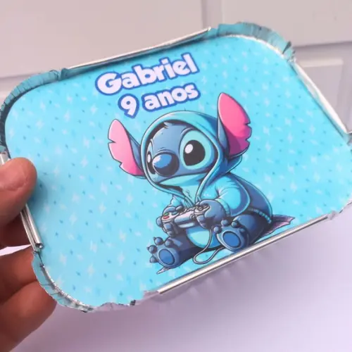 20 Marmitinha Personalizada Stitch
