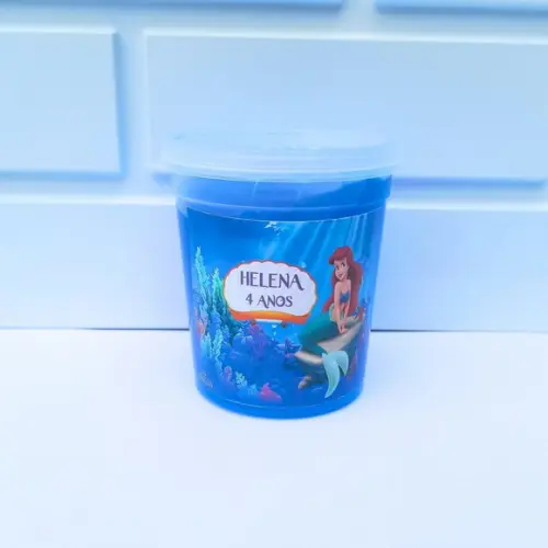 20 Slime Personalizada Ariel