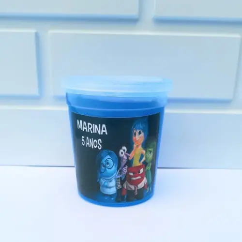 20 Slime Personalizada Divertida Mente
