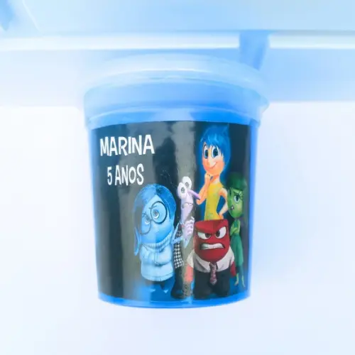 20 Slime Personalizada Divertida Mente