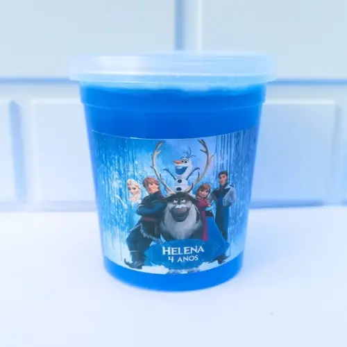20 Slime Personalizada Frozen