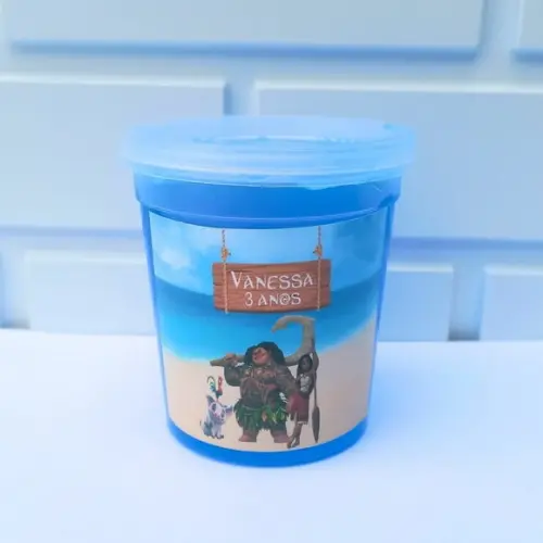 20 Slime Personalizada Moana