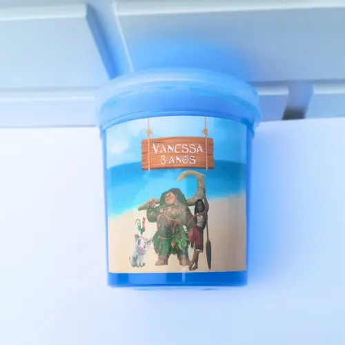 20 Slime Personalizada Moana