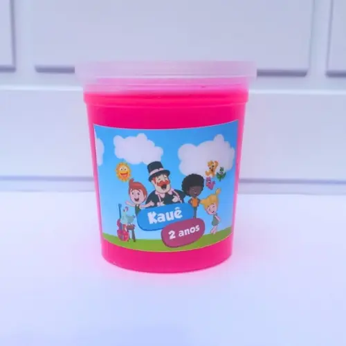 20 Slime Personalizada Mundo Bita