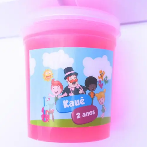20 Slime Personalizada Mundo Bita